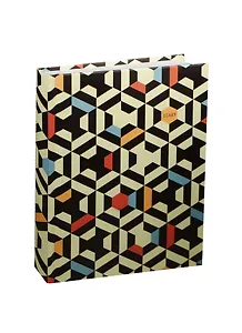 Ежедневник недат. А6 160л "Орнамент. Геометрия" 7БЦ, мат.лам, выб.лак, Listoff