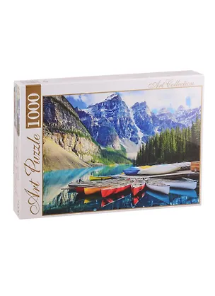 Пазл Горное озеро и лодки Artpuzzle 1000 элементов ГИАП1000-4436 2798105