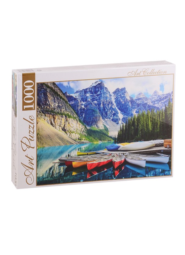 Пазл Горное озеро и лодки Artpuzzle 1000 элементов ГИАП1000-4436 2798105 — 1