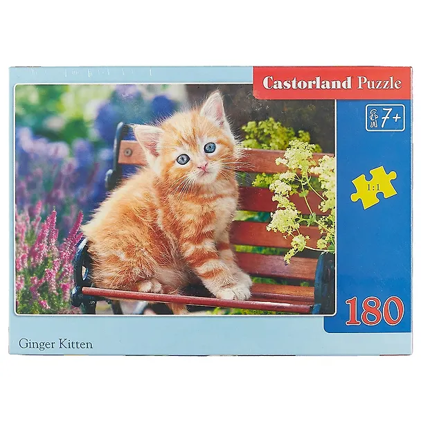 Пазл «Рыжий котёнок» 180 элементов, миди, Castorland 2480279 — 1
