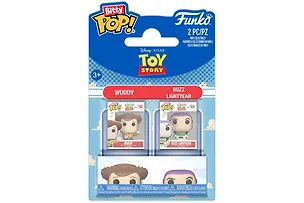 Набор Funko Bitty POP! Disney Toy Story Woody & Buzz Lightyear 2шт 94219 3174548