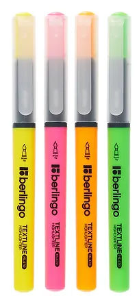 Текстовыделители 4 цвета "Textline HL470" 3098699