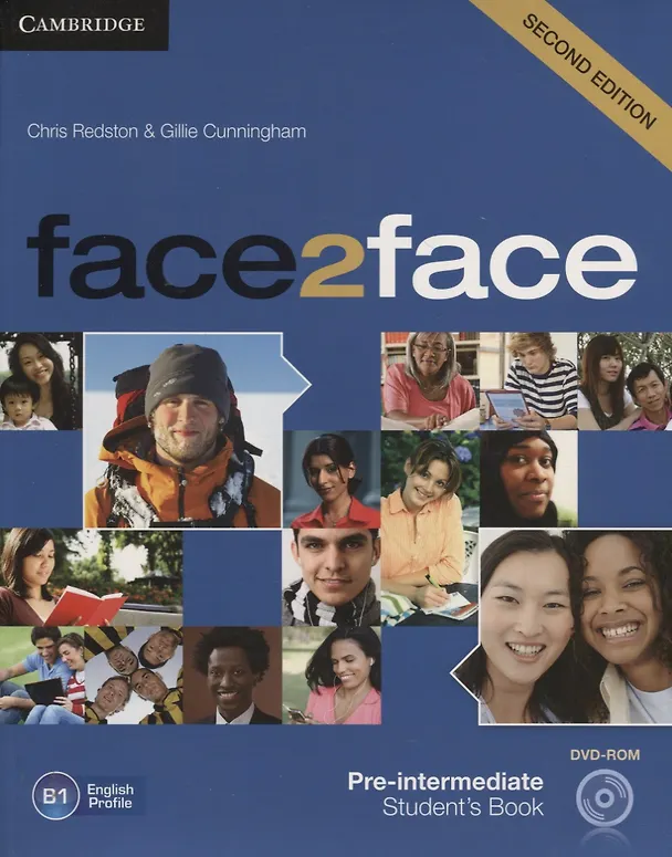 Книга Face2Face Pre-intermediate Students Book with DVD-ROM / 2nd Edition (Крис Редстон) — 1