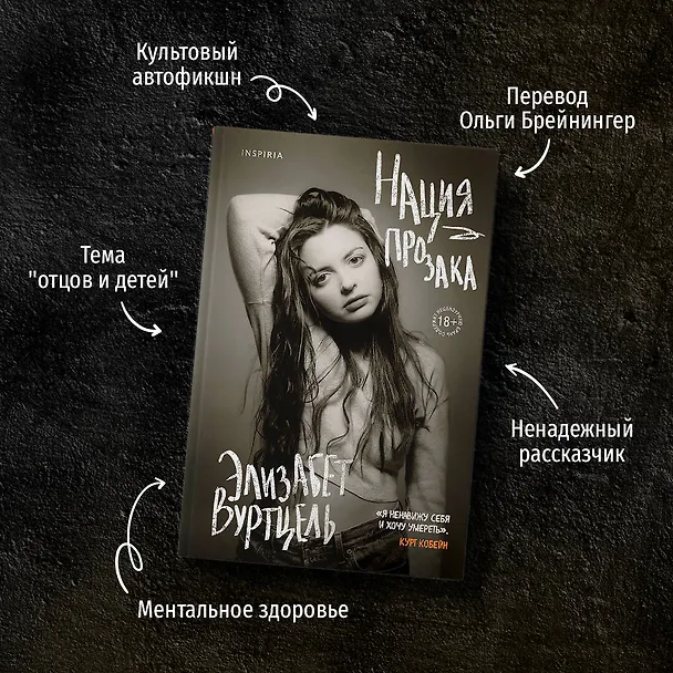 Книга Нация прозака (Элизабет Вуртцель) — 7