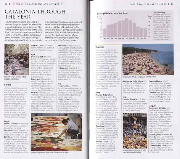 Книга Barcelona and Catalonia + карта (R. Williams) — 4