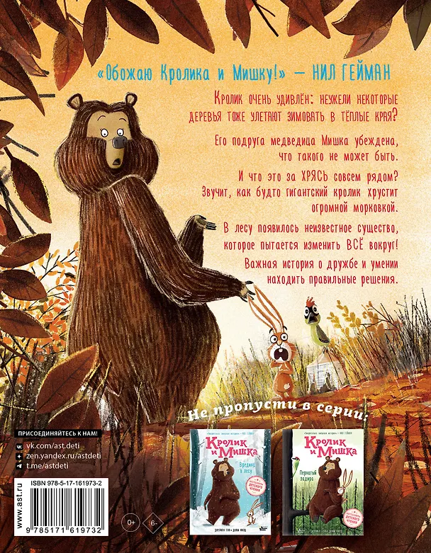 Книга Кролик и Мишка. Ночной кошмар (Джулиан Гоф) — 2