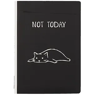 Блокнот Not today (кот) 2882515