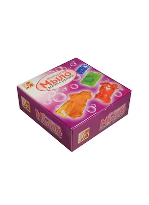 Набор для изгот. мыла Машины (23С 1441-08) (мыл. основа/200гр.+красители пищ./3х5мл+пластик. стакан+форма/4шт+стек) (коробка) 2473189