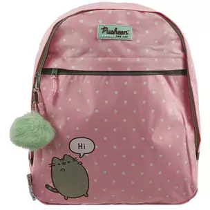 Рюкзак "Pusheen" 38*32*13, подвеска помпон — 2937727 — 1