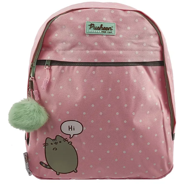 Рюкзак "Pusheen" 38*32*13, подвеска помпон 2937727 — 1