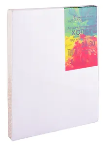 Холст на подрамнике 24*30 крупнозернистый, 40% лен 60% хлопок, ПР