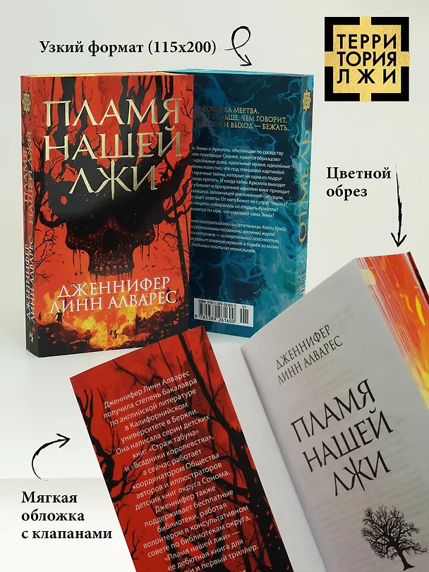 Книга Пламя нашей лжи (Дженнифер Линн Алварес) — 7