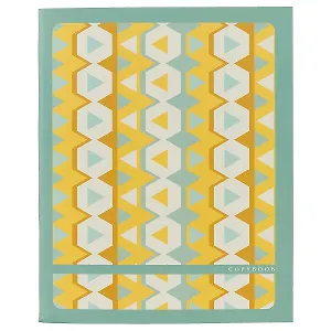 Тетрадь в клетку Unnika, "Сатиновый орнамент", 96 листов, в ассортименте