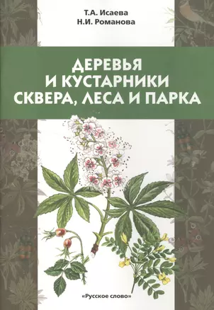 Деревья и кустарники сквера, леса и парка. Учебное пособие для детей младшего школьного возраста — 2538693 — 1