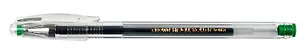 Ручка гелевая Crown, зеленая 0,5 мм 200072