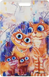 Чехол для карточек Cat in the City (Дружная семья)