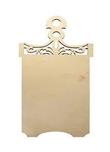 Форма для декора Разделочная доска с ажуром (DZ00011) (фанера) (упаковка)