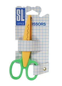 Ножницы 130мм "ZigZag", ассорти