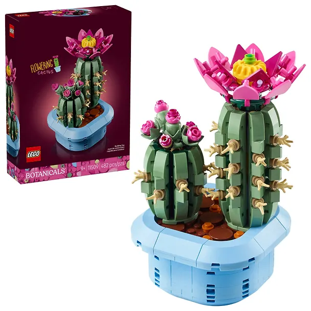 LEGO Botanical Collection: Цветущий кактус в горшке, 482 детали (11509) 3165439 — 1