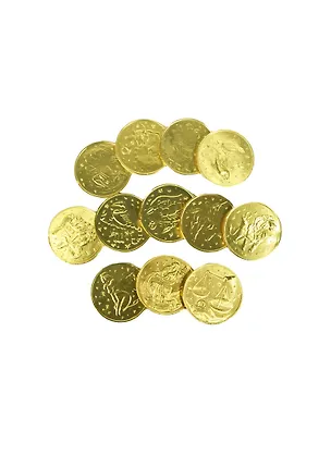 Шоколадные медали Знаки зодиака (25гр) 2460496