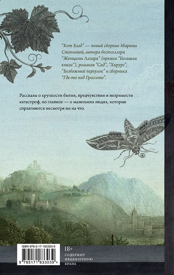 Книга Кот Блед (Марина Степнова) — 2