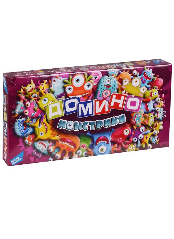 Настольная детская игра "Домино Монстрики" 1709H 2612142 — 1