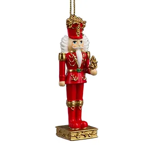 Новогоднее подвесное украшение ErichKrause Decor Щелкунчик в мундире (пластик) (8см) (66181) 3177038