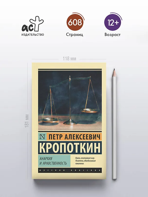 Книга Анархия и нравственность (Петр Кропоткин) — 5