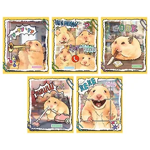 Тетрадь в клетку "Хомяк Хома", 48 листов, в ассортименте 3070081