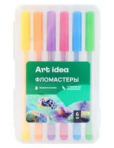 Фломастеры Art idea, 6 цветов
