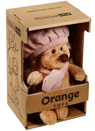 Игрушка мягкая, Orange Toys, Ежинка Колючка в берете 15см OS603/15 2563910