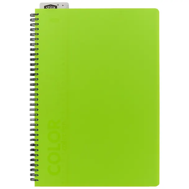 Тетрадь общая «Neon green», 96 листов в клетку, А4 - Stila 235212 — 1