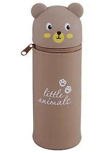 Пенал-тубус серый