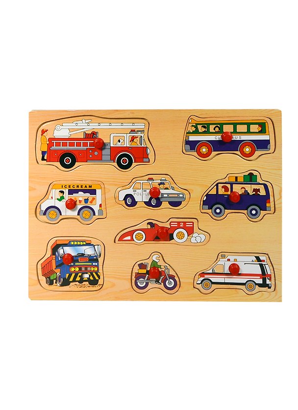 Машинки (D21A) (развивающая деревянная игра) 2393682 — 1