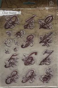 Набор печатей 10-02 Цифры (SS11-02/S131) (22,5х15,5х0,4см) (упаковка)