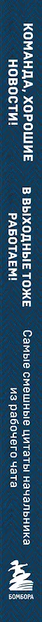 Книга Команда, хорошие новости! В выходные тоже работаем! Самые смешные цитаты начальника из рабочего чата (Антон Первухин, Николай Постников) — 4