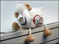 Мягкая игрушка Овечка с надписью I Love You (10 см) (GS8539-10) 2343359