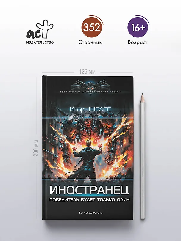 Книга Иностранец. Победитель будет только один (Игорь Шелег) — 6