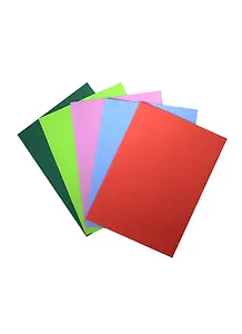 Фоамиран махровый Рукоделие (TFA-2) (5л.) (ассорти №1) (2мм) (21х29,7см) (упаковка)