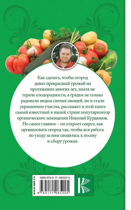Книга Огород без проблем. Как выращивать экологически чистые овощи каждый год (Николай Курдюмов) — 2
