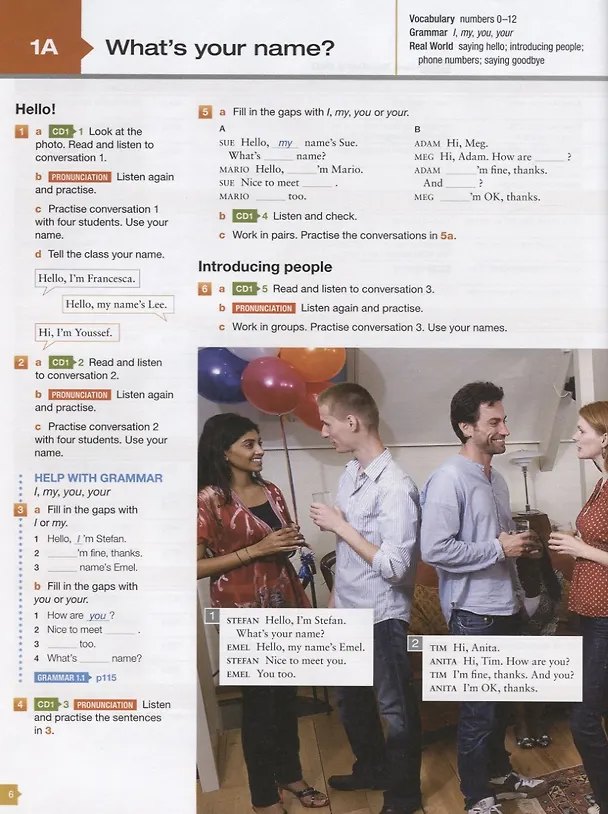 Книга Face2Face 2Ed Starter SB+DVD () — 6