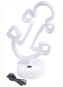 Светильник Led неоновый Якорь (пластик) (26х17) (12-6361-DL-B0021)