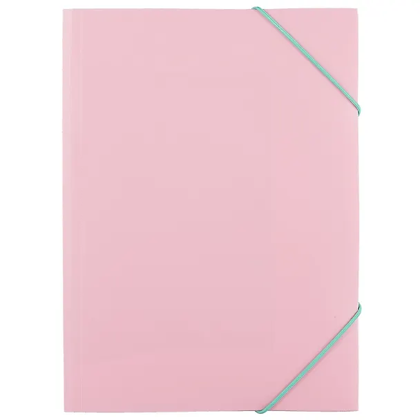 Папка на резинке А5 "Pastel" пластик 0.5мм, ассорти  249345 — 4