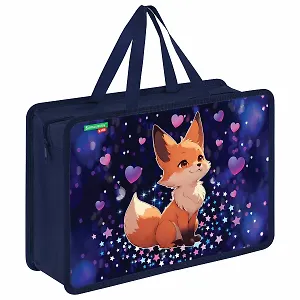 Папка для тетрадей «Fairy fox» А4, пластик, Brauberg