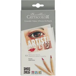 Акварельные карандаши «Artist Studio Портрет», 12 цветов