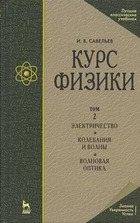 Курс физики. В 3-х томах. Том 2. Электричество. Колебания и волны. Волновая оптика — 2182061 — 1