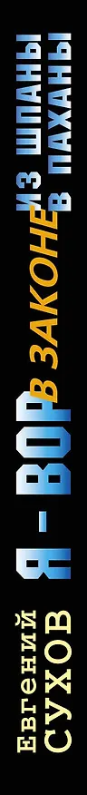 Книга Из шпаны - в паханы (Евгений Сухов) — 3