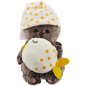 Мягкая игрушка Басик BABY с подушкой-рыбкой (20 см) 2755052