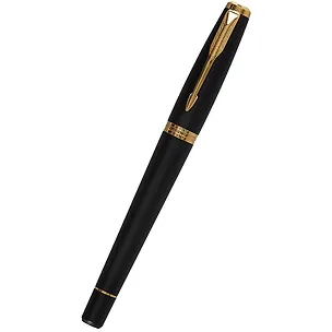Ручка-роллер Parker, Urban Muted Black GT, подарочная 244013