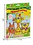 Набор красок по стеклу с трафаретом "ЛУЧ: Забавный витраж.Жираф и компания" 26С 1616-08 — 2602083 — 3
